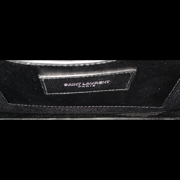 (TRADED) Auth YSL Studded Envelope Shoulder Bag - Picture 7 of 8